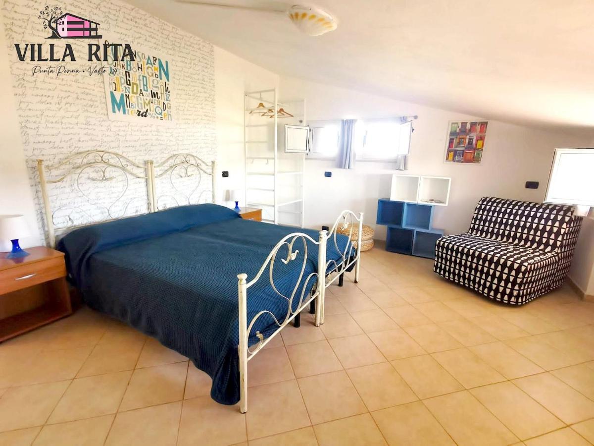 Villa Rita - Casa Vista Mare - Vasto Punta Penna エクステリア 写真