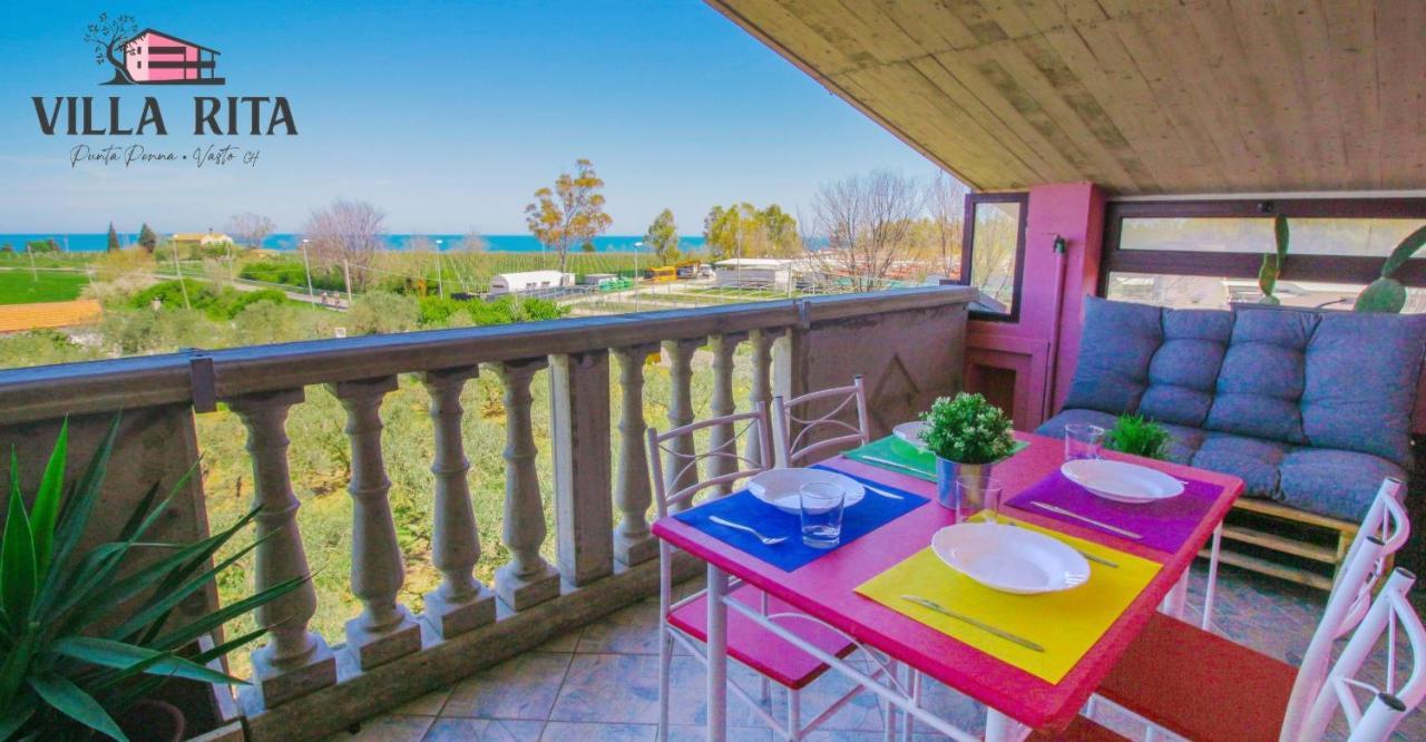 Villa Rita - Casa Vista Mare - Vasto Punta Penna エクステリア 写真